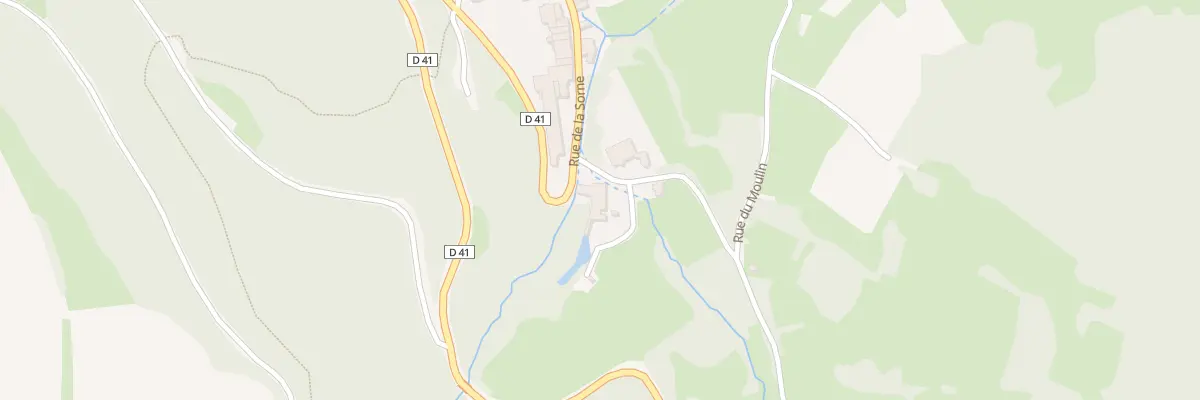 Plan du 1 Rue du Moulin à Vernantois