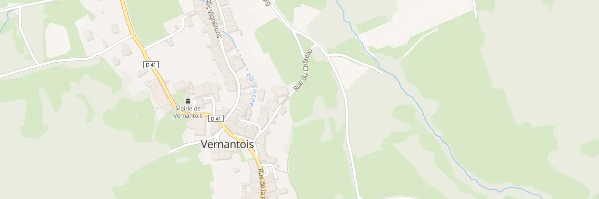 Plan du 3 Rue du Château à Vernantois