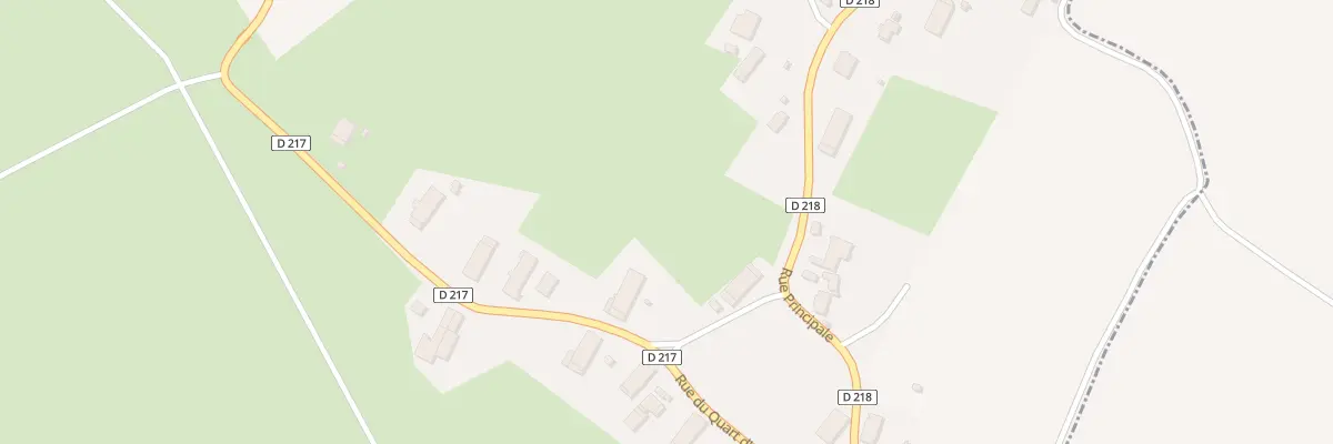 Plan du 1 Rue du Quart d’Avaux à Villers-les-Bois