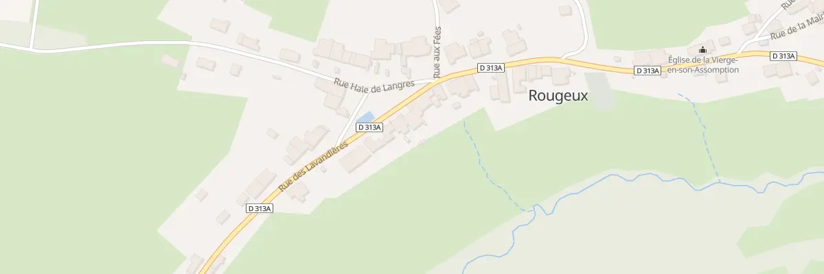Plan du 22 Rue des Lavandieres à Rougeux