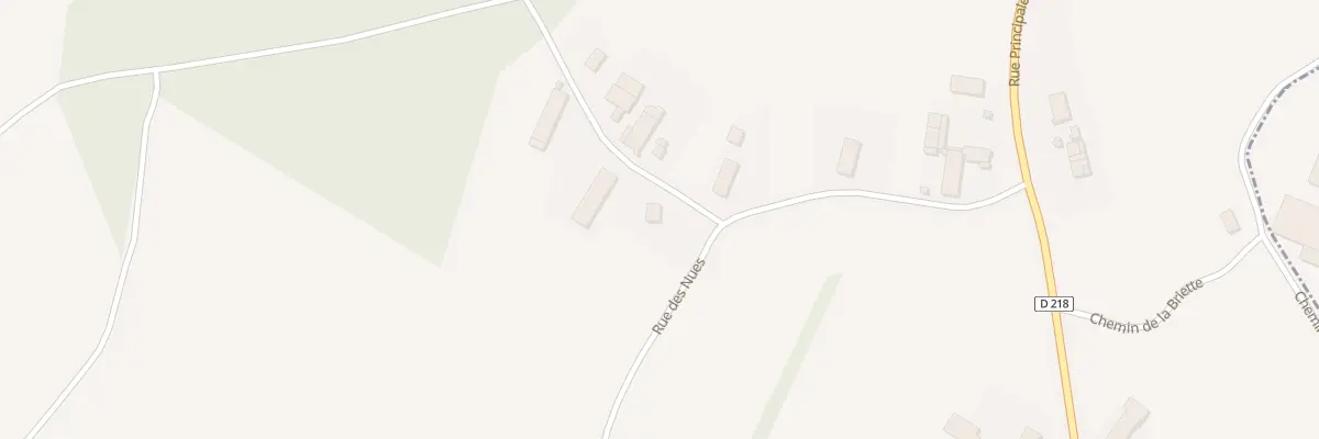 Plan du 2 Rue des Aubépins à Villers-les-Bois