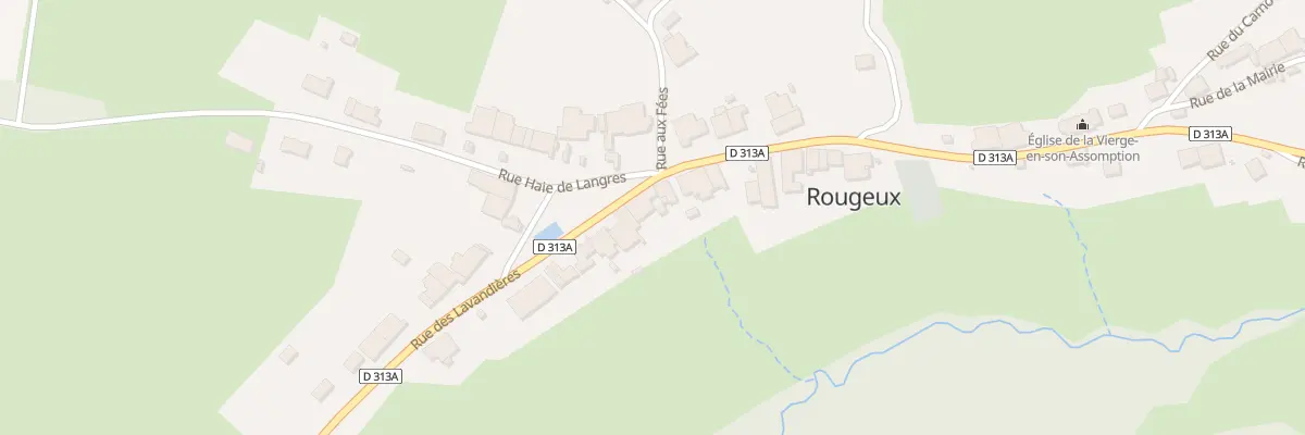 Plan du 26 Rue des Lavandieres à Rougeux