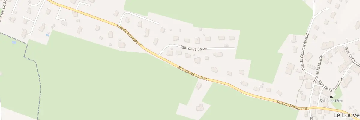 Plan du 74 Rue de la Saive au Louverot