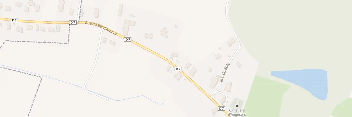 Plan du 9A Rue du Val d’Amour à Augerans