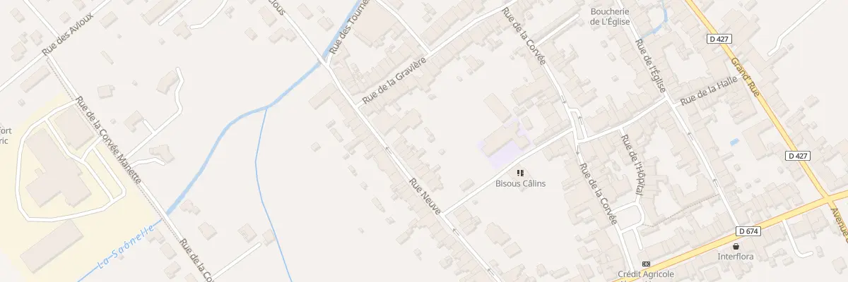 Plan du 36 Rue Neuve à Liffol-le-Grand