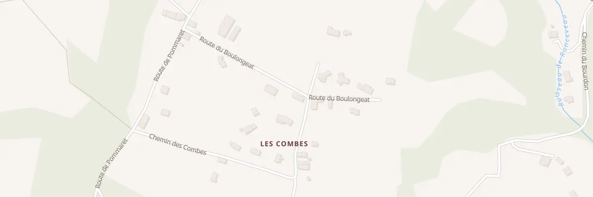 Plan du 240 Rte du Boulongeat à Charancieu