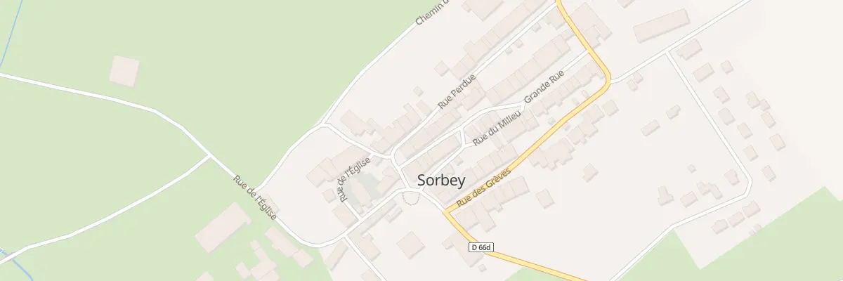 Plan du 1 Rue Grande Rue à Sorbey