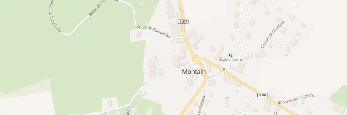Plan du 85 Pl de la Fontaine à Montain