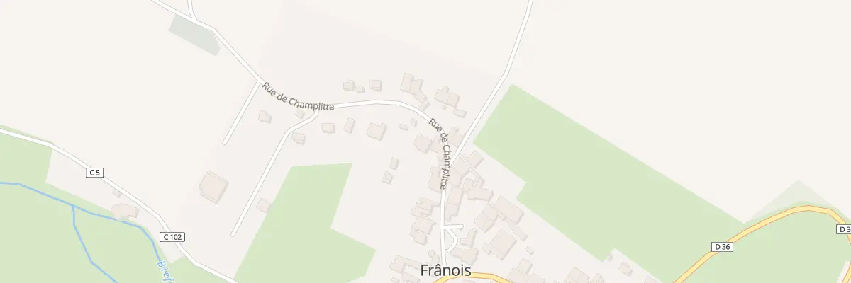 Plan du 19 Rue de Champlitte à Framont