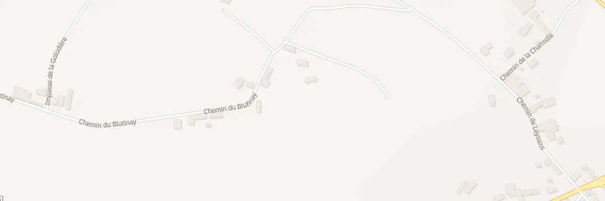 Plan du 247 Che du Blutinay à Chimilin