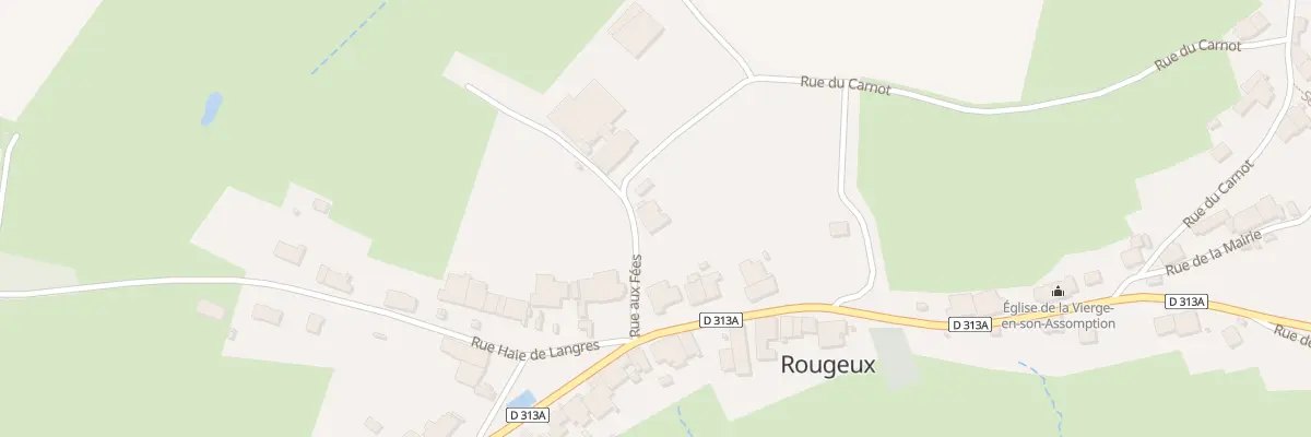 Plan du 6 Rue aux Fees à Rougeux