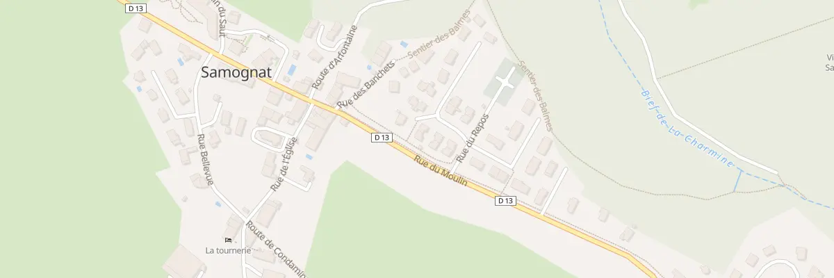 Plan du 5 Imp Grand Val à Samognat