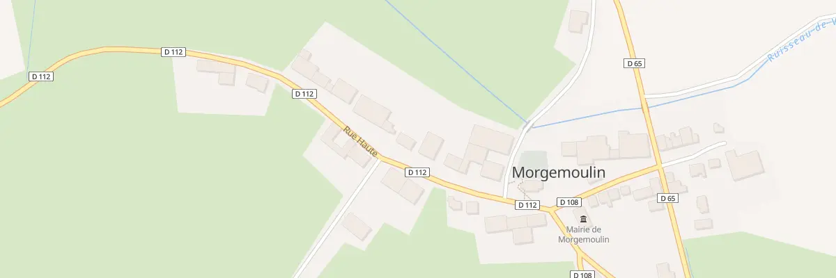 Plan du 10 Rue Haute à Morgemoulin