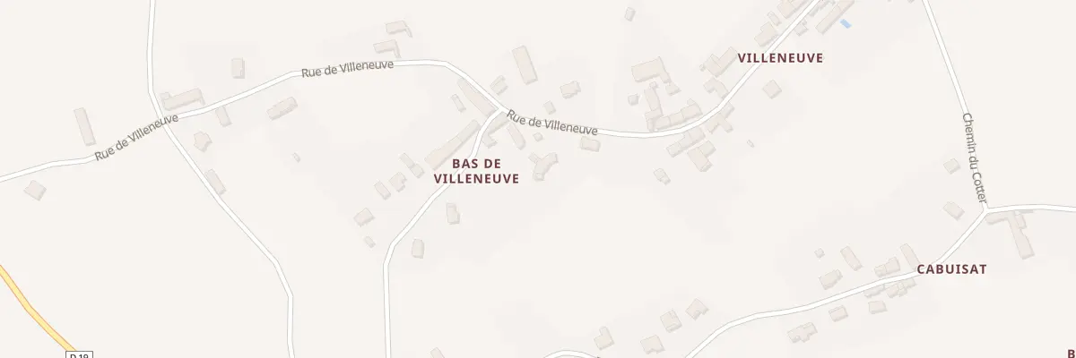 Plan du 624 Rue de Villeneuve à Groslée-Saint-Benoit