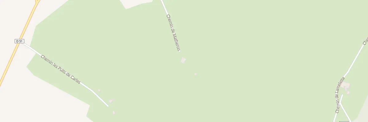 Plan du 52 La Palud à Simiane-la-Rotonde