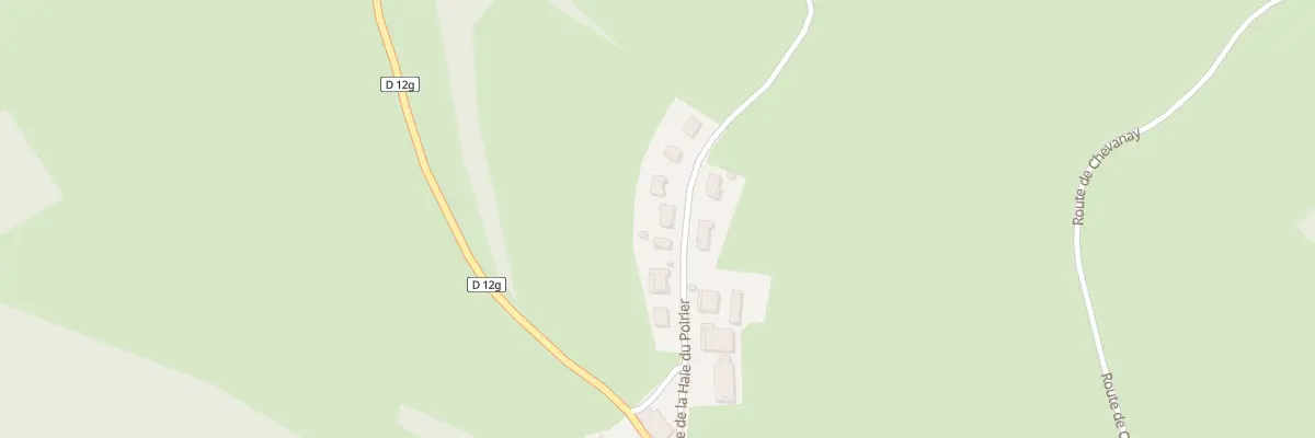 Plan du 221 Rue de la Haie du Poirier à Chevillard