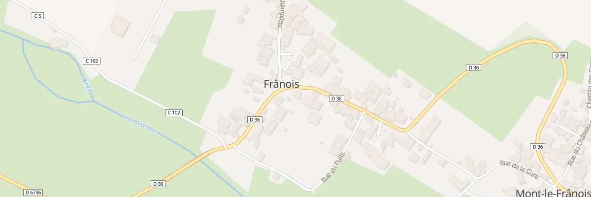 Plan du 10 Gr Grande Rue à Framont