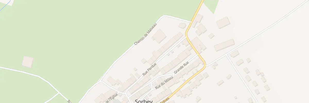 Plan du 17 Rue Perdue à Sorbey