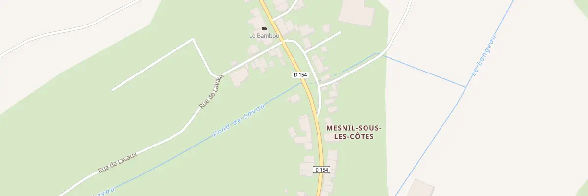Plan du 14 Rue Saint Brice à Bonzée