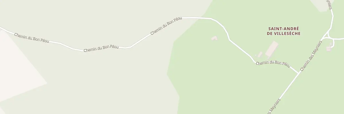 Plan du 7041 Jaquesse aux Omergues