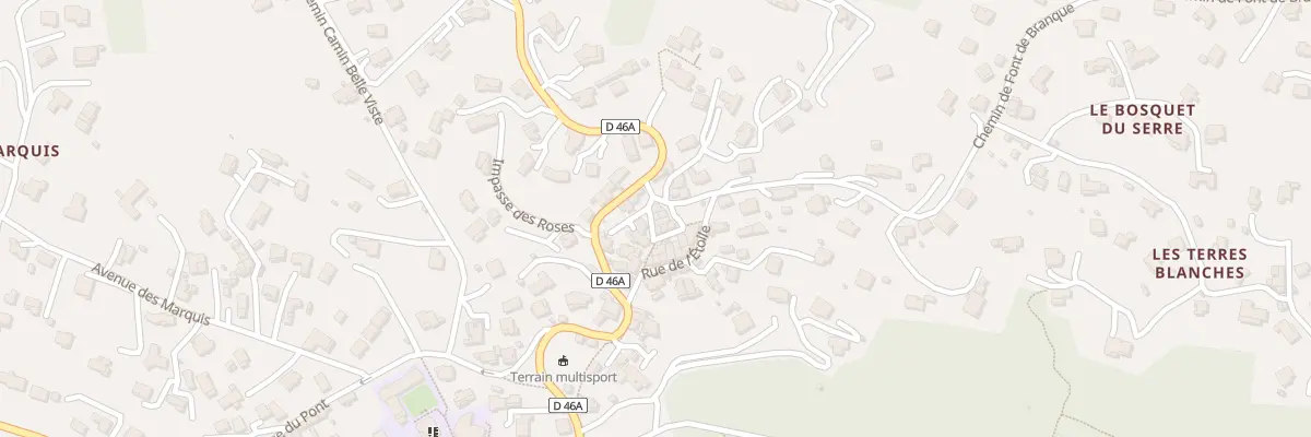 Plan du 5518 Le Vieux Peypin à Peypin