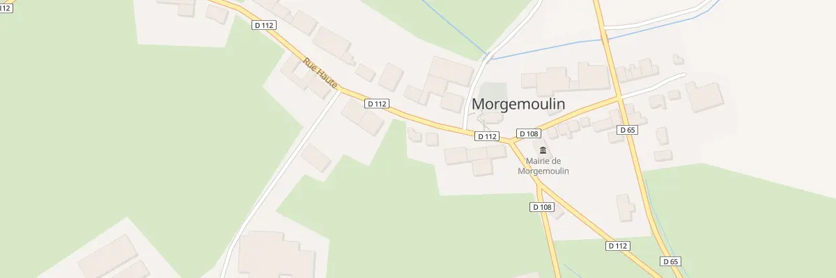 Plan du 9 Rue Haute à Morgemoulin