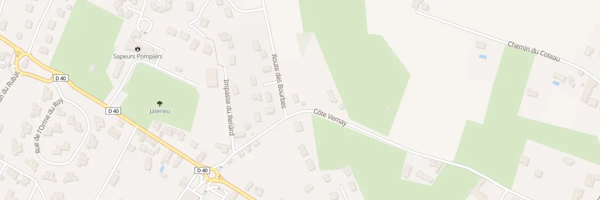 Plan du 5 Vc Cote Vernay aux Avenières Veyrins-Thuellin