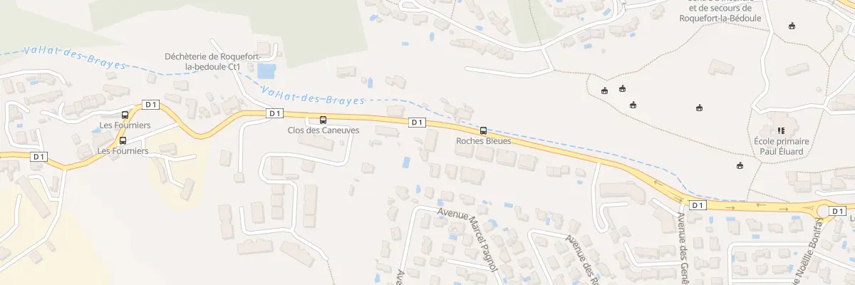Plan du 5269F Ratataigne à Roquefort-la-Bédoule