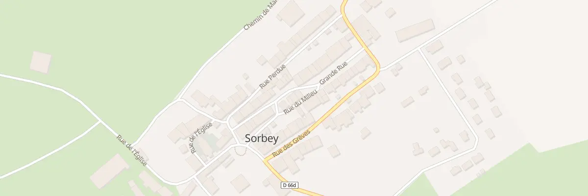 Plan du 6 Grande Rue à Sorbey