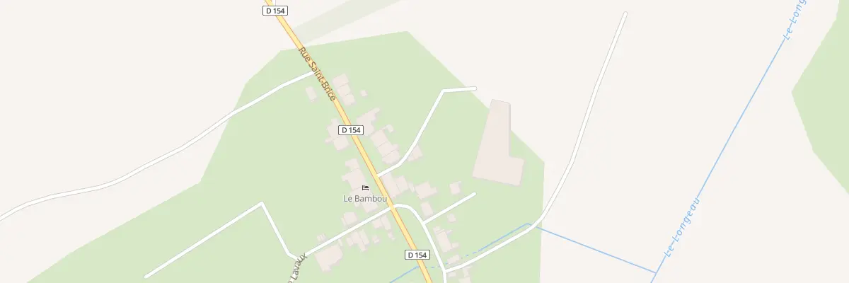 Plan du 2 Che du Paradis à Bonzée