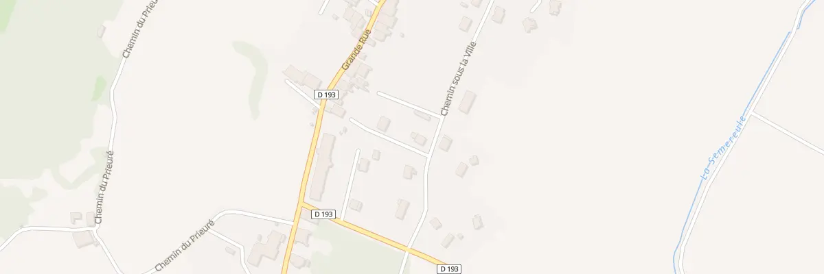 Plan du 115 Che sous la Ville Brery à Domblans