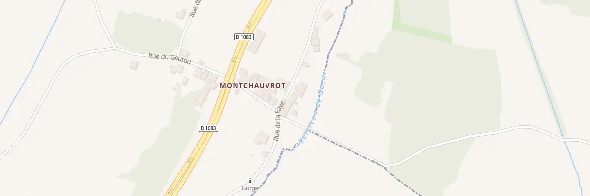 Plan du 455 Rue de la Faye à Mantry
