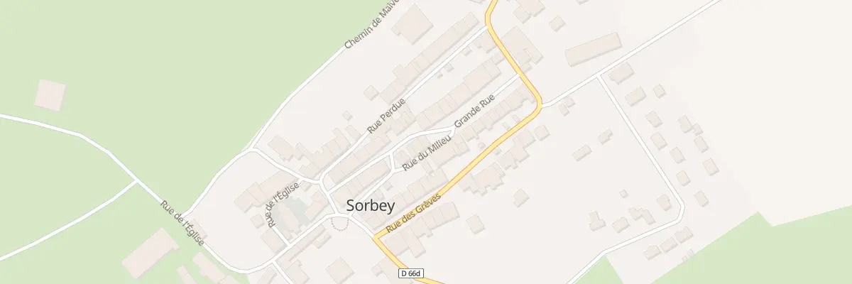 Plan du 8 Rue Grande Rue à Sorbey