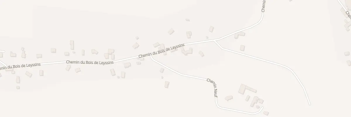 Plan du 99 Chem Neuf à Chimilin