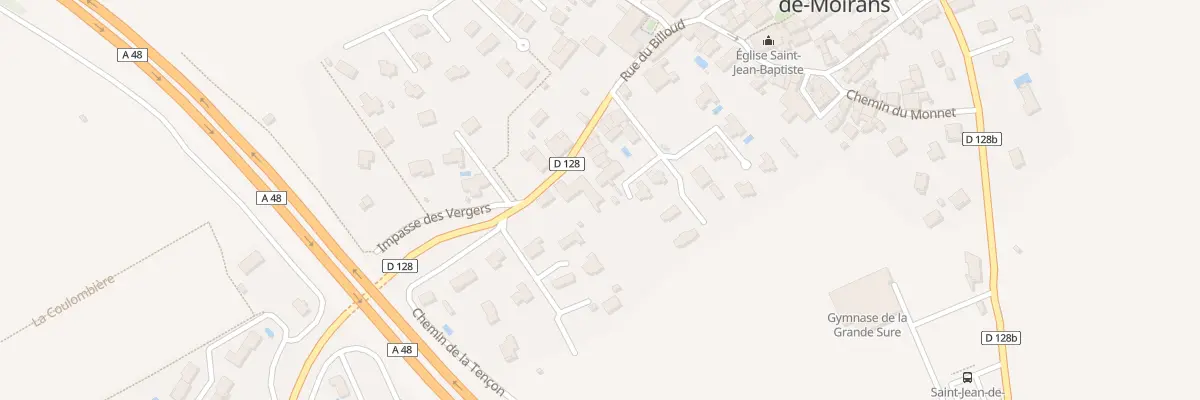 Plan du 127 Rue du Billoud à Saint-Jean-de-Moirans