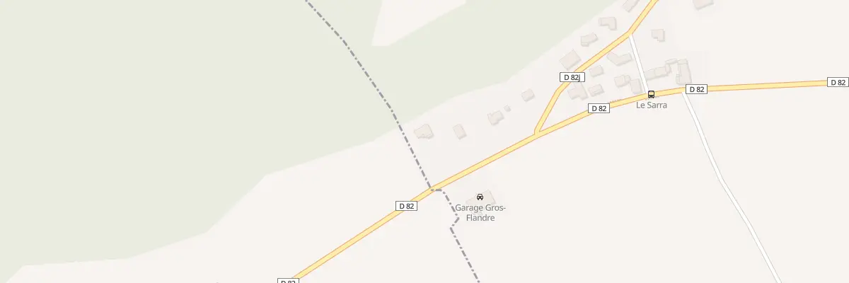 Plan du 1280 Rte de Chirens à Massieu