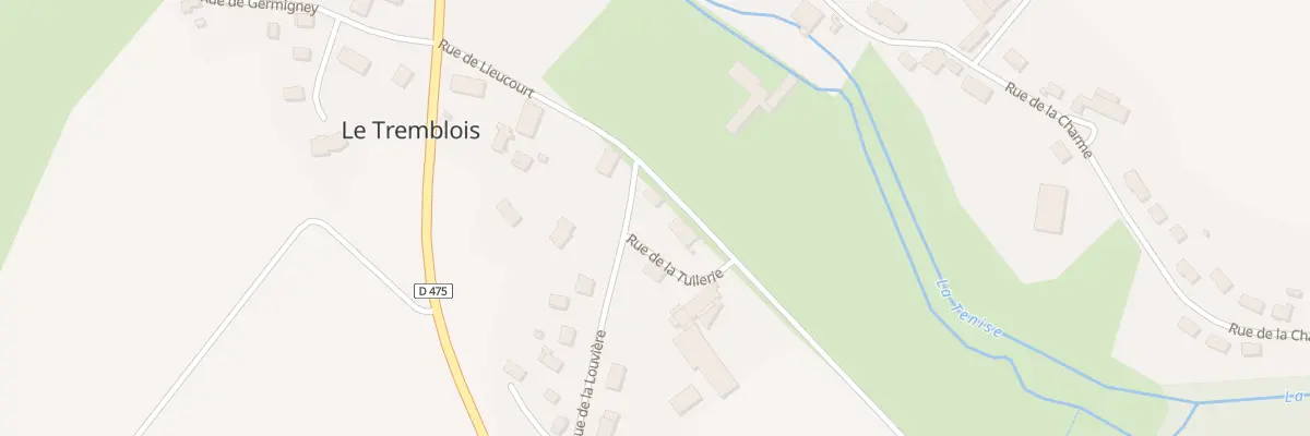 Plan du 4 Rue de Lieucourt au Tremblois