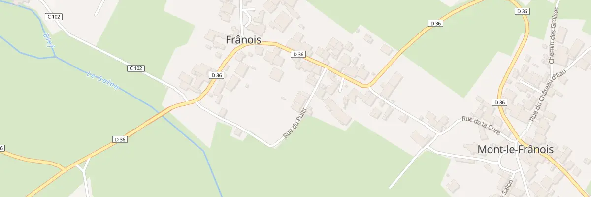 Plan du 3 Rue du Puits à Framont