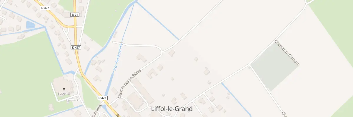 Plan du 21 Che des Lochères à Liffol-le-Grand