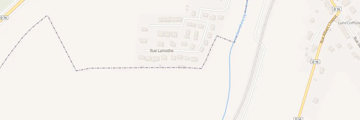 Plan du 19 Rue Lamothe à Saint-Thiébault