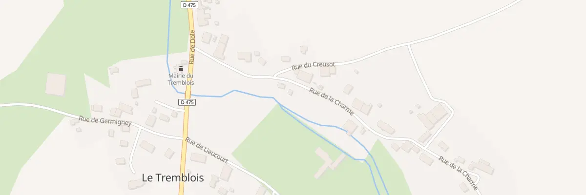 Plan du 2 Rue de la Charme au Tremblois