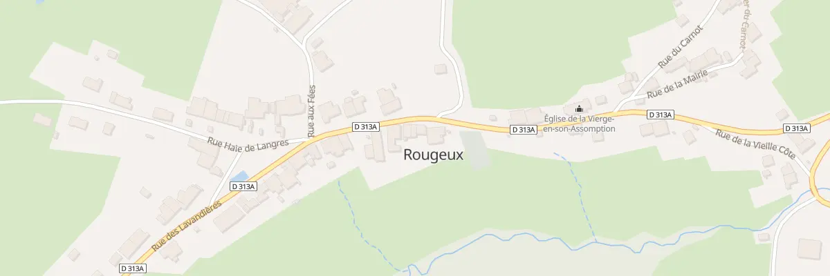 Plan du 38 Rue des Lavandieres à Rougeux