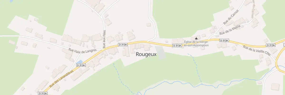 Plan du 40 Rue des Lavandieres à Rougeux