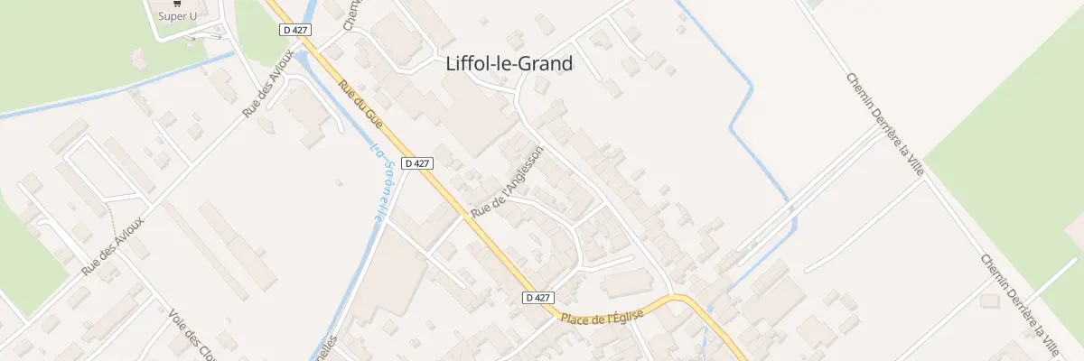 Plan du 13 Rue du Haingouin à Liffol-le-Grand