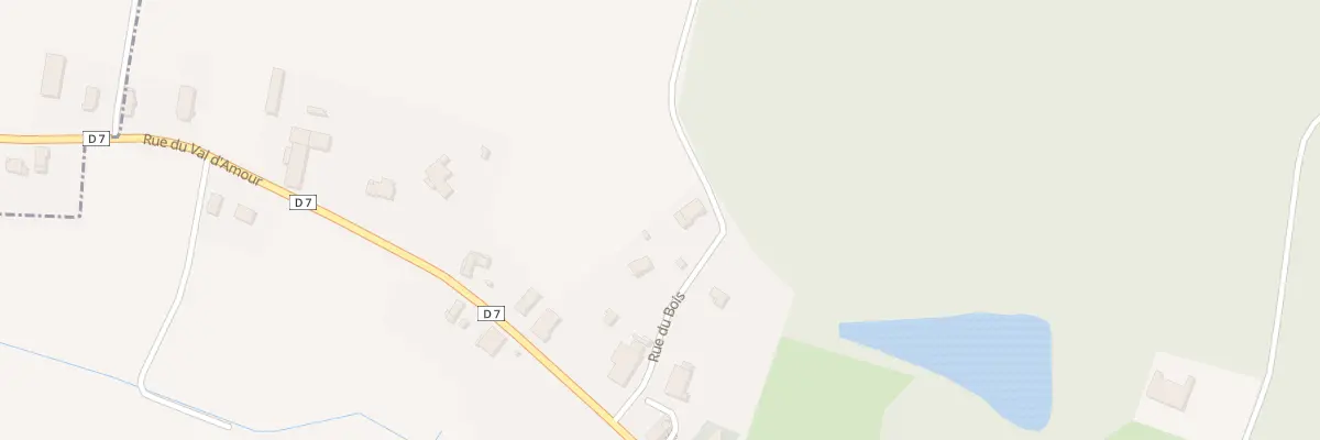 Plan du 5 Rue du Bois à Augerans