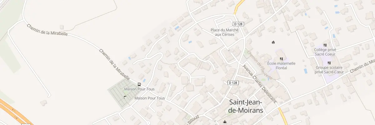 Plan du 161 Rue de la Franquette à Saint-Jean-de-Moirans