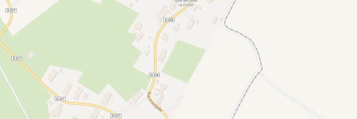 Plan du 15 Rue Principale à Villers-les-Bois