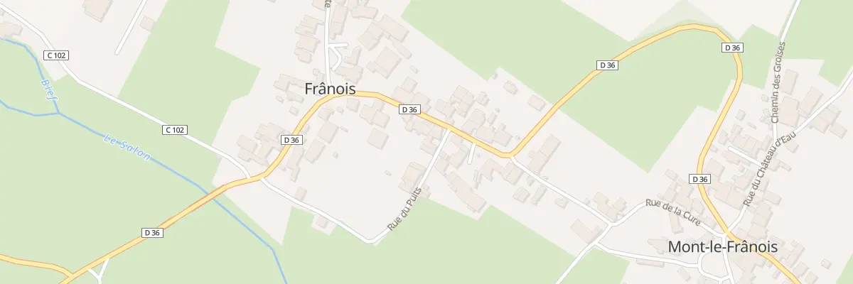 Plan du 7 Rue du Puits à Framont