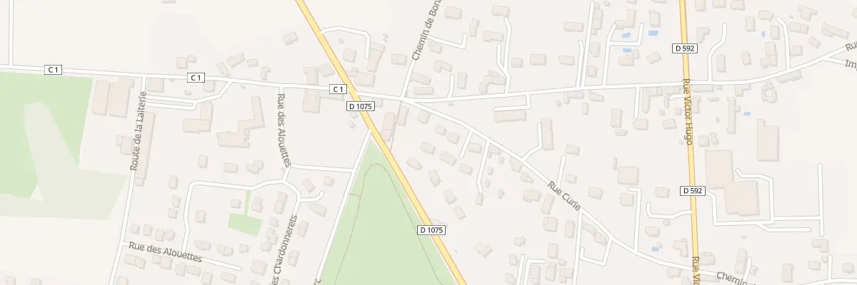Plan du 38 Rue Curie aux Abrets en Dauphiné