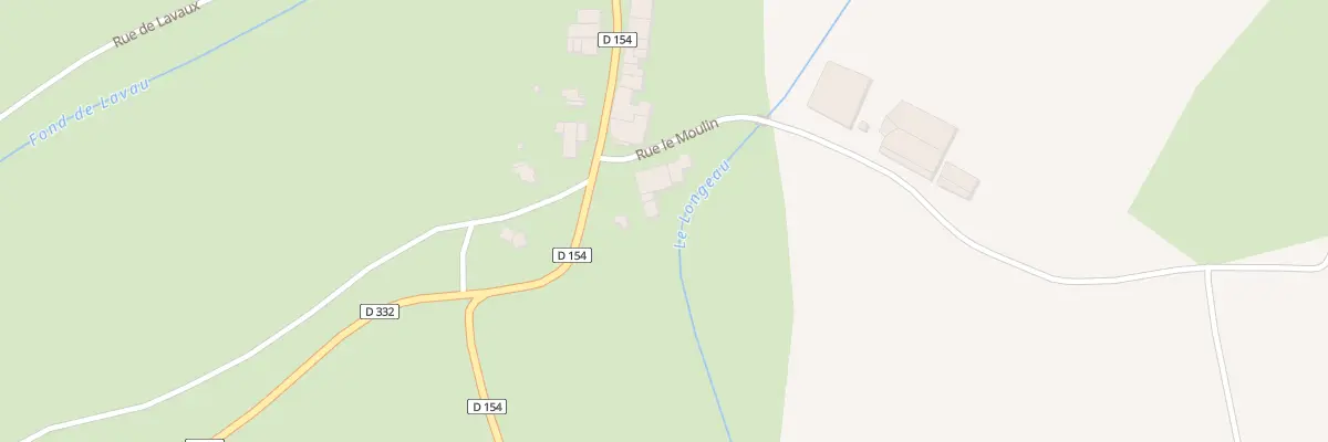 Plan du 2 Rue le Moulin à Bonzée